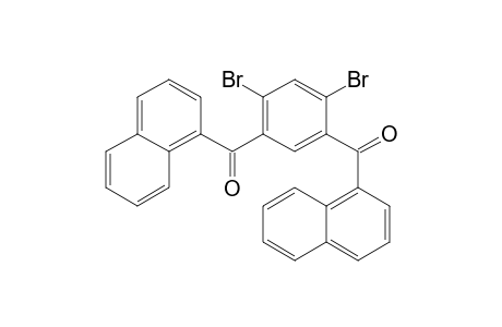 4,6-Dibromo-1,3-di(1-naphthoyl)benzene