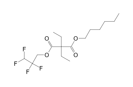 Diethylmalonic acid, hexyl 2,2,3,3-tetrafluoropropyl ester