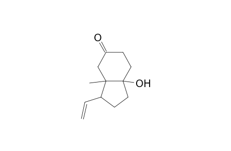 1-Methyl-6-hydroxy-9-ethenylbicyclo[4.3.0]nonan-3-one