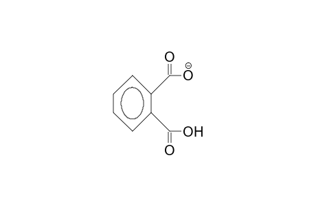 1,2-Benzenedicarboxylic acid, monoanion