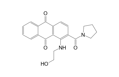 9,10-anthracenedione, 1-[(2-hydroxyethyl)amino]-2-(1-pyrrolidinylcarbonyl)-