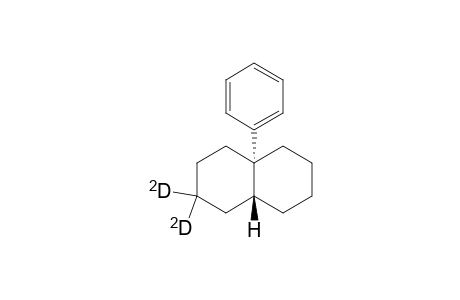 trans-10-phenyldecalin-2,2-D2