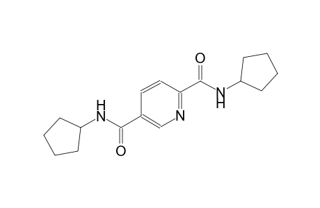 N~2~,N~5~-dicyclopentyl-2,5-pyridinedicarboxamide