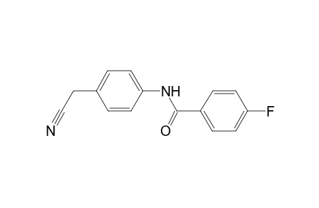 Benzamide, N-(4-cyanomethylphenyl)-4-fluoro-
