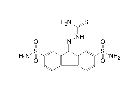 9-[(aminocarbothioyl)hydrazono]-9H-fluorene-2,7-disulfonamide