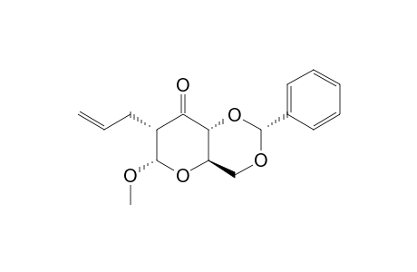 METHYL_4,6-BENZYLIDENE-2-DEOXY-2-C-PROPENYL-ALPHA-D-ERYTHRO-HEXOPYRANOSID-3-ULOSE