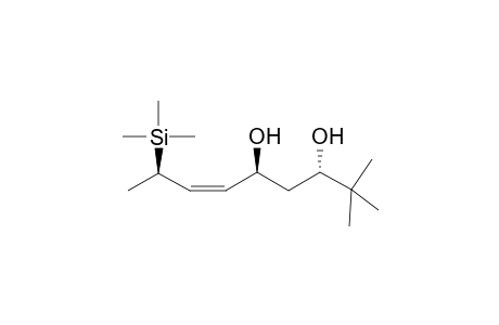 (Z,3S,5S,8R)-2,2-dimethyl-8-trimethylsilyl-6-nonene-3,5-diol