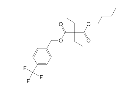 Diethylmalonic acid, butyl 4-trifluoromethylbenzyl ester