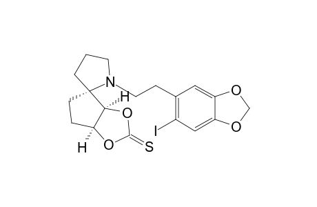 (+)-(2'S,3aR,6aS)-Tetrahydro-1'-[2-(6-Iodo-1,3-benzodioxol-5-yl)ethyl]spiro[4H-cyclopenta-1,3-dioxole-4,2'-pyrrolidine]-2-thione