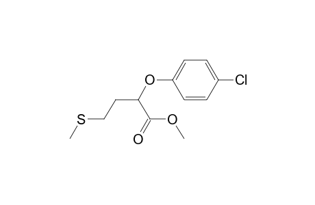 Methyl 4-(methylsulfanyl)-2-(p-chlorophenoxy)-butanoate