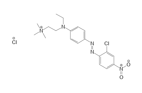 2-Chloro-4-nitroaniline->[2-(N-ethylanilino)ethyl]Trimethyl ammonium salt