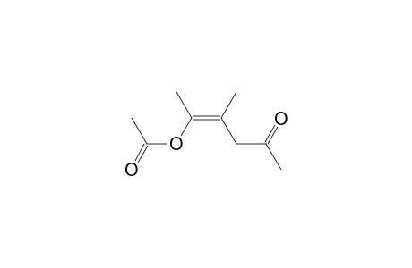 (Z)-2-(Acetyloxy)-3-methyl-2-hexen-5-one