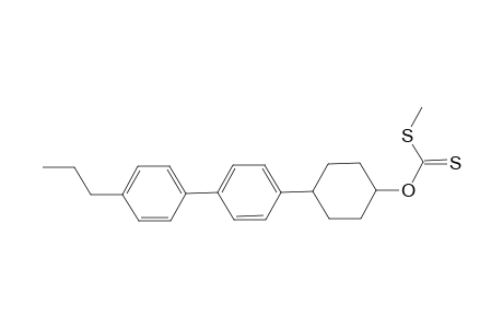 S-Methyl O-{trans-4-(4'-propylbiphen-4-yl)cyclohexyl] dithiocarbonate