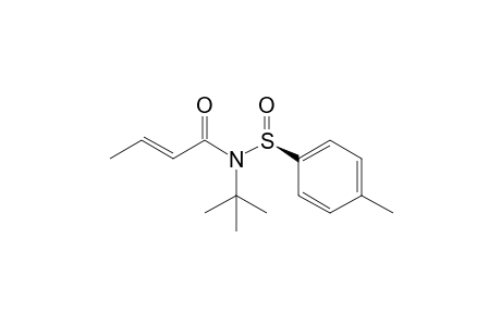 (-)-(S)-N-(E)-2-Butenoyl-N-t-butyl-p-toluenesulfinamide