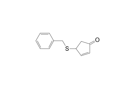 4-(benzylthio)cyclopent-2-en-1-one