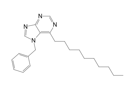 7-Benzyl-6-(n-decyl)purine