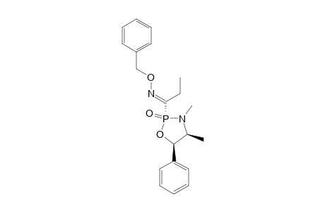 (2S,4S,5R)-2-(1-BENZYLOXYIMINOPROPYL)-3,4-DIMETHYL-2-OXO-5-PHENYL-2-LAMBDA5-1,3,2-OXAZAPHOSPHOLIDINE