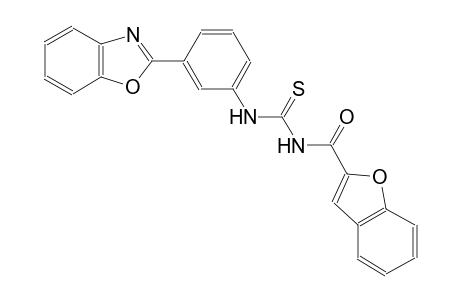 N-(1-benzofuran-2-ylcarbonyl)-N'-[3-(1,3-benzoxazol-2-yl)phenyl]thiourea