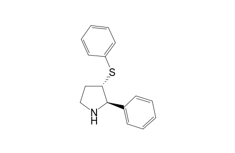 (2.beta.)-Phenyl-4.alpha.-(phenylthio)pyrrolidine