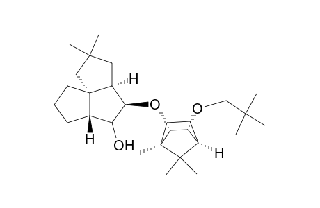 (3aR,5R,5aR,8aS)-7,7-dimethyl-5-{[(1R,2S,3R,4S)-1,7,7-trimethyl-3-(neopentyloxy)bicyclo[2.2.1]hept-2-yl]oxy}decahydrocyclopenta[c]pentalen-4-ol