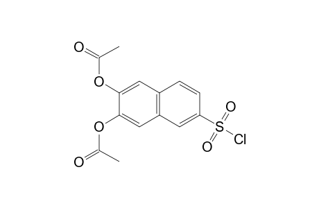 2-Naphthalenesulfonyl chloride, 6,7-bis(acetyloxy)-