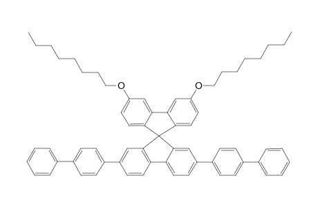 3',6'-Bis(octyloxy)-2,7-bisbiphenyl-9,9'-spirobisfluorene