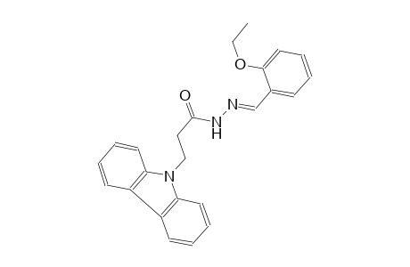 9H-carbazole-9-propanoic acid, 2-[(E)-(2-ethoxyphenyl)methylidene]hydrazide