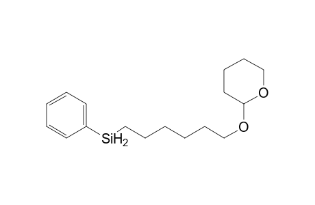 2-[[(6-Phenylsilyl)hexyl]oxy]oxacyclohexane
