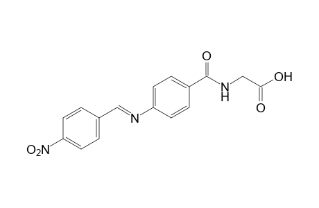 p-[(p-nitrobenzylidene)amino]hippuric acid