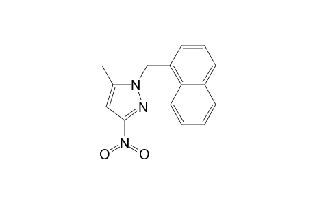 1H-Pyrazole, 5-methyl-1-(1-naphthalenylmethyl)-3-nitro-