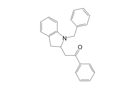 2-(N-Benzylindolinyl)acetophene