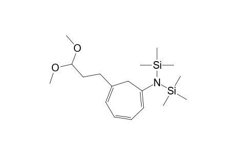 Silanamine, N-[6-(3,3-dimethoxypropyl)-1,3,5-cycloheptatrien-1-yl]-1,1,1-trimethyl-N-(trimethylsilyl)-