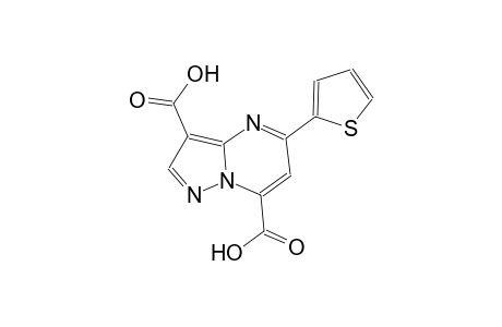 pyrazolo[1,5-a]pyrimidine-3,7-dicarboxylic acid, 5-(2-thienyl)-