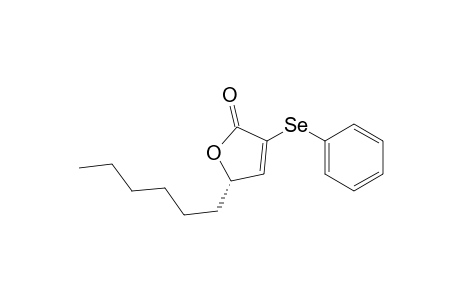 (S)-2-phenylselenyl-2-decen-4-olide
