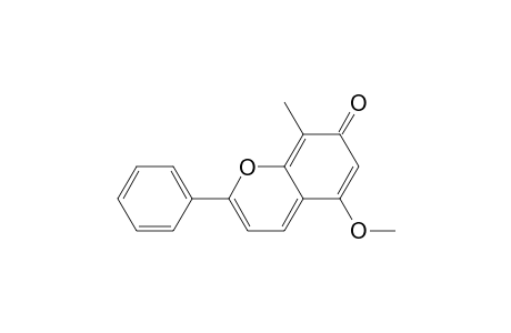 7H-1-Benzopyran-7-one, 5-methoxy-8-methyl-2-phenyl-