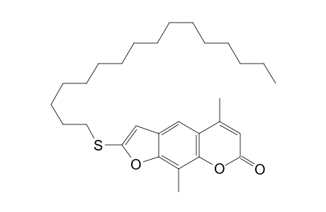 7-n-Hexadecylsulfanylpsoralen