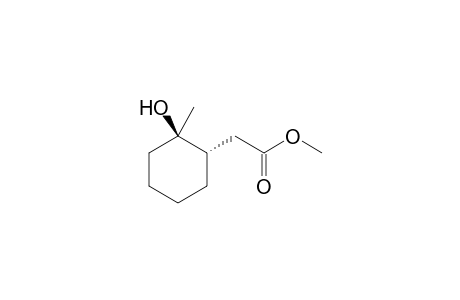 2-[(1S,2R)-2-hydroxy-2-methyl-cyclohexyl]acetic acid methyl ester