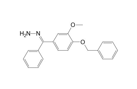 [3-methoxy-4-(phenylmethoxy)phenyl]phenylmethanonehydroazone