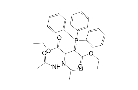 Diethyl 2-(2-acetylhydrazino)-3-(1,1,1-triphenyl-lamda5-phosphanylidene) succinate