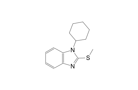 Benzimidazole, 1-cyclohexyl-2-methylthio-