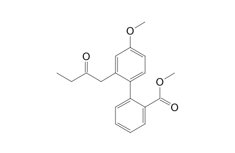 Methyl 2-[2-Oxobutyl-(4'-methoxyphenyl)]benzoate