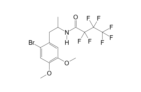 2-Bromo-4,5-dimethoxyamphetamine HFB