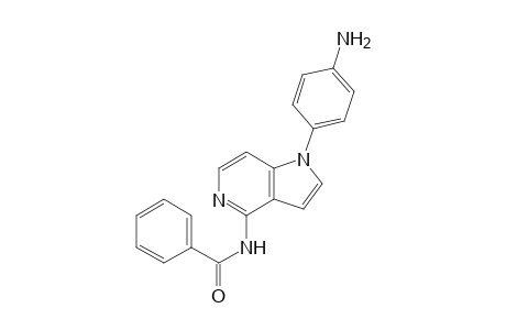 N-(1-(4-aminophenyl)-1H-pyrrolo[3,2-c]pyridin-4-yl)benzamide