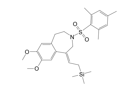 [(2Z)-2-(3-mesitylsulfonyl-7,8-dimethoxy-2,4-dihydro-1H-3-benzazepin-5-ylidene)ethyl]-trimethyl-silane