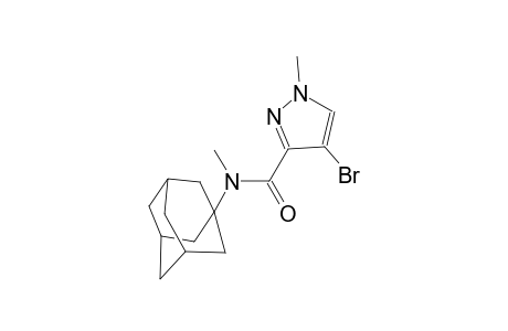 N-(1-adamantyl)-4-bromo-N,1-dimethyl-1H-pyrazole-3-carboxamide