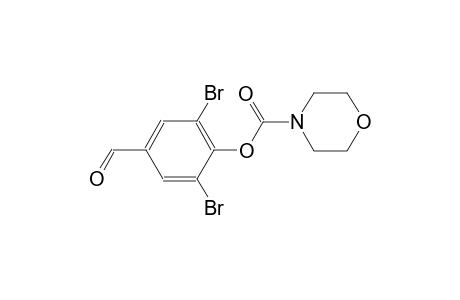 Morpholine-4-carboxylic acid 2,6-dibromo-4-formyl-phenyl ester