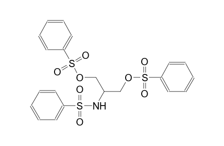 2-[(phenylsulfonyl)amino]-3-[(phenylsulfonyl)oxy]propyl benzenesulfonate