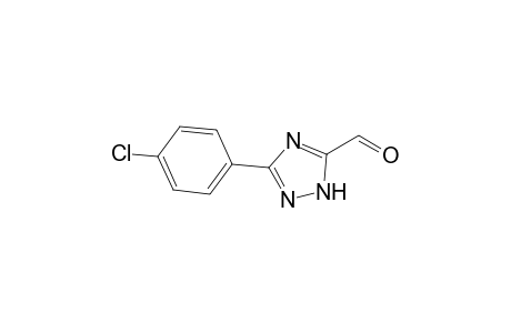s-Triazole-3-carboxaldehyde, 5-(p-chlorophenyl)-