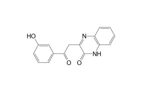 2(1H)-Quinoxalinone, 3-[2-(3-hydroxyphenyl)-2-oxoethyl]-