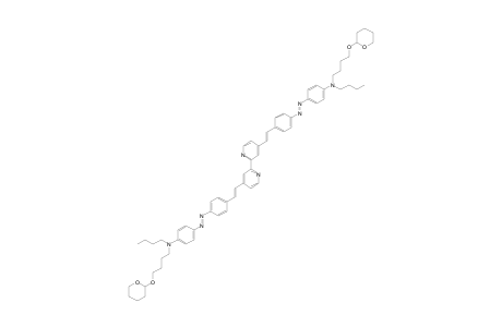 4,4'-BIS-[PARA-[(N-BUTYL-N-TETRAHYDROPYRANYLOXYBUTYL)-AMINO]-PHENYLAZOSTYRYL]-2,2'-BIPYRIDINE